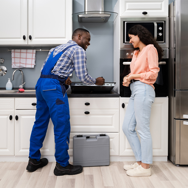 how long does it typically take to complete cooktop repair services in Chelyan